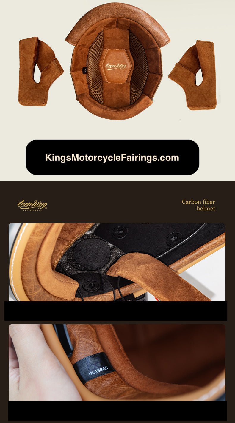 Carbon Fiber Motorcycle Helmet at Kings Motorcycle Fairings.com