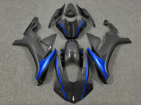Yamaha YZF-R1 (2015-2019) Faux Carbon Fiber & Blue Fairings
