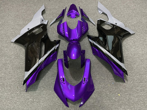 YAMAHA YZF-R6 (2017-2020) Purple, Black & Gray Fairings
