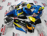 Honda CBR600RR (2005-2006) Blue, Black & Yellow Shark Fairings