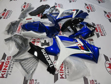 Suzuki GSXR1000 (2007-2008) Blue, White & Black Fairings