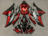 Yamaha YZF-R6 (2008-2016) Red & Matte Black Fairings