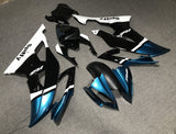 Blue, Black and White Spiffy Fairing Kit for a 2008, 2009, 2010, 2011, 2012, 2013, 2014, 2015 & 2016 Yamaha YZF-R6 motorcycle