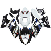 Suzuki GSXR1000 (2007-2008) Black, White & Blue VIRU Fairings