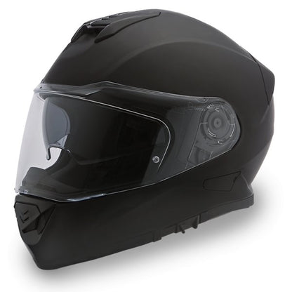 KINGS DOT MATTE BLACK DAYTONA DETOUR MOTORCYCLE HELMET- DE1B