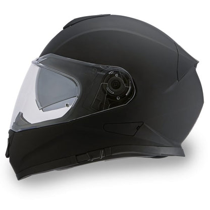 KINGS DOT MATTE BLACK DAYTONA DETOUR MOTORCYCLE HELMET- DE1B