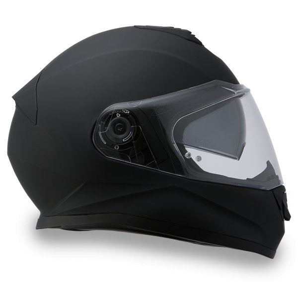 KINGS DOT MATTE BLACK DAYTONA DETOUR MOTORCYCLE HELMET- DE1B