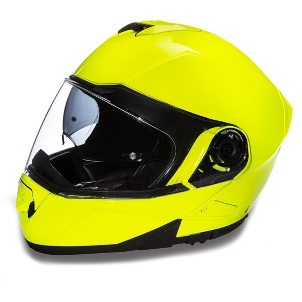 KINGS NEON YELLOW DAYTONA GLIDE MOTORCYCLE HELMET - MG1FY