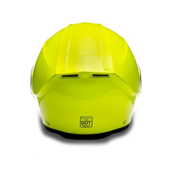 KINGS NEON YELLOW DAYTONA GLIDE MOTORCYCLE HELMET - MG1FY