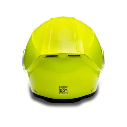 KINGS NEON YELLOW DAYTONA GLIDE MOTORCYCLE HELMET - MG1FY