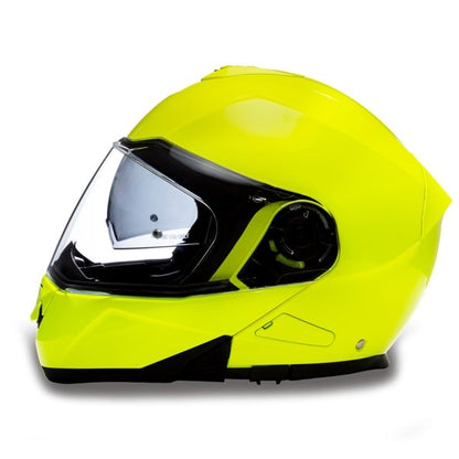 KINGS NEON YELLOW DAYTONA GLIDE MOTORCYCLE HELMET - MG1FY
