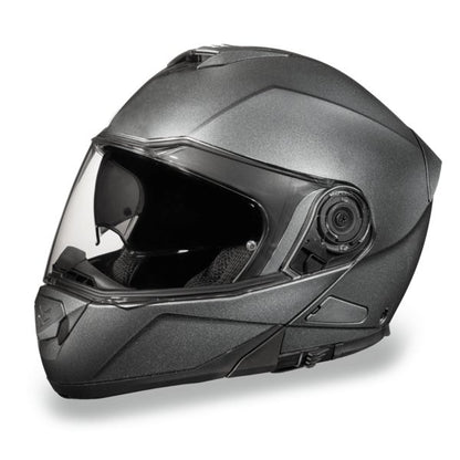 KINGS METALLIC GRAY GLIDE MOTORCYCLE HELMET - MG1GM