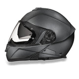 KINGS METALLIC GRAY GLIDE MOTORCYCLE HELMET - MG1GM