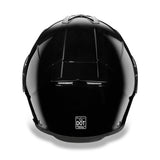 KINGS GLOSS BLACK GLIDE MOTORCYCLE HELMET - MG1A