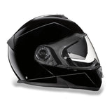 KINGS GLOSS BLACK GLIDE MOTORCYCLE HELMET - MG1A