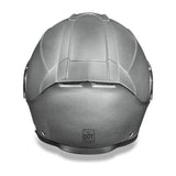 KINGS SILVER DAYTONA GLIDE MOTORCYCLE HELMET - MG1SM