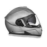 KINGS SILVER DAYTONA GLIDE MOTORCYCLE HELMET - MG1SM