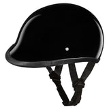 Kings Gloss Black Hawk Polo Motorcycle Helmet 