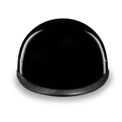 Kings Gloss Black Hawk Polo Motorcycle Helmet 