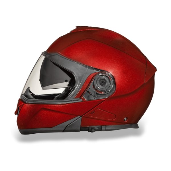 DARK RED DAYTONA GLIDE MOTORCYCLE HELMET