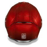 KINGS DARK RED DAYTONA GLIDE MOTORCYCLE HELMET - MG1BC
