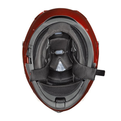 KINGS DARK RED DAYTONA GLIDE MOTORCYCLE HELMET - MG1BC