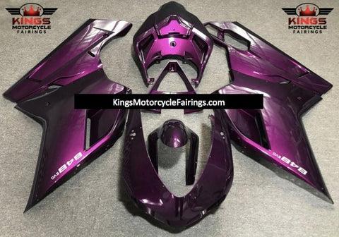 Ducati 848 (2007-2014) Dark Magenta Pink Fairings