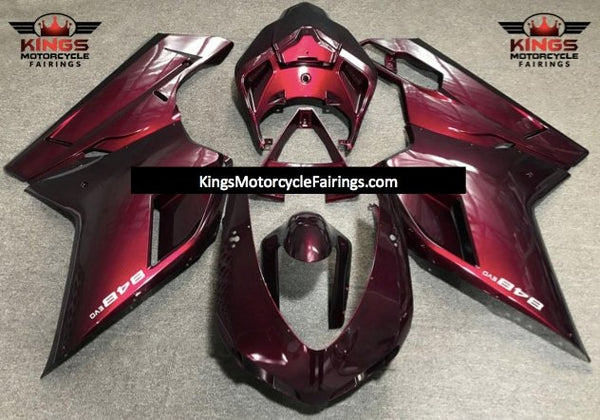 Ducati 848 (2007-2014) Red Wine Fairings