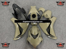 Tan and Black Fairing Kit for a 2008, 2009, 2010 & 2011 Honda CBR1000RR motorcycle