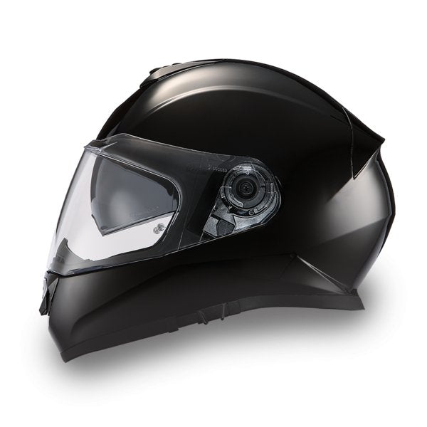 KINGS DOT GLOSS BLACK DAYTONA DETOUR MOTORCYCLE HELMET - DE1A