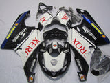 Ducati 999 (2005-2006) Black, White & Red XEROX Fairings