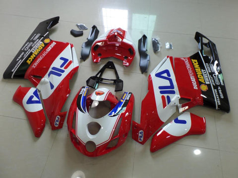 Ducati 749 (2005-2006) Red, White, Blue & Black FILA Fairings