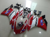 Red, White, Black and Blue Tim Fairing Kit for a 2011, 2012, 2013 & 2014 Ducati 899 motorcycle