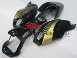Black and Gold Fairing Kit for a 2009, 2010, 2011, 2012, 2013, 2014, 2015 & 2016 Ducati Monster 696/796/1100 motorcycle - KingsMotorcycleFairings.com