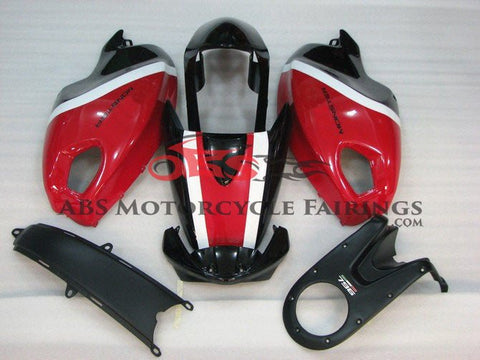 DUCATI MONSTER 696/796/1100 (2009-2016) RED, WHITE, BLACK & GRAY FAIRINGS - KingsMotorcycleFairings.com