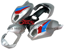 DUCATI MONSTER 696/796/1100 (2009-2016) SILVER, BLUE & RED FAIRINGS - KingsMotorcycleFairings.com