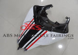 DUCATI 1198 Fairing Pieces (2007-2012) Black, White, Red Tricolor at KingsMotorcycleFairings.com