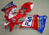 Red, White and Blue Fila Fairing Kit for a 1994, 1995, 1996, 1997, 1998 & 1999 Ducati 916 motorcycle