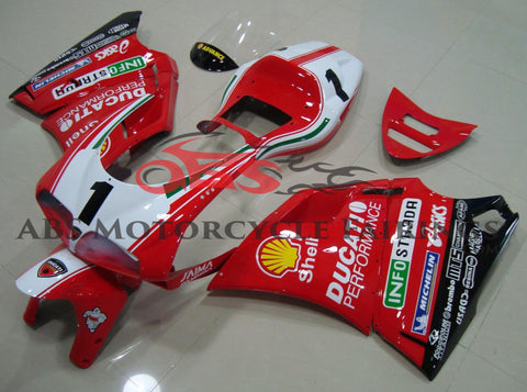 Ducati 748 (1994-2003) Red & White #1 Fairings