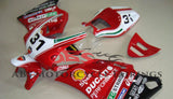 Red & White #31 Race Fairing Kit for a 1994, 1995, 1996, 1997, 1998, 1999, 2000, 2001, 2002 & 2003 Ducati 748 motorcycle