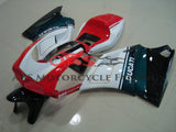 White, Red, Green, Black and Gold Fairing Kit for a 1994, 1995, 1996, 1997, 1998 & 1999 Ducati 916 motorcycle