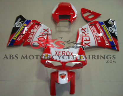 Ducati 748 (1994-2003) Red & White XEROX Fairings