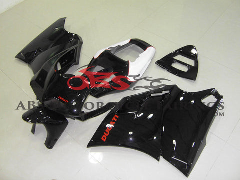 Gloss Black with Red Decals 1998-2002 DUCATI 996