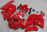 Gloss Red Fairing Kit for a 2003 & 2004 Ducati 999 motorcycle