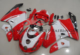 Red, White and White Fairing Kit for a 2005 & 2006 Ducati 999 motorcycle