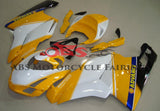 Yellow & White Race Fairing Kit for a 2005 & 2006 Ducati 749 motorcycle