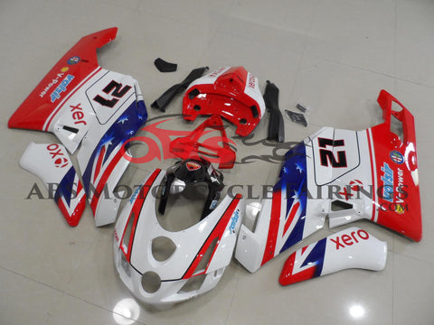 Ducati 749 (2003-2004) Red, White & Blue #21 Fairings