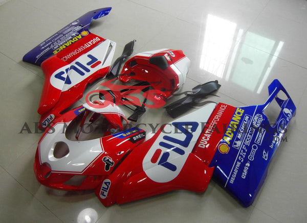 Ducati 999 (2005-2006) Red, White & Blue Fila Fairings