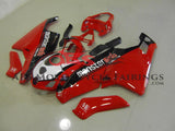 Red, Black and White MonsterMob Fairing Kit for a 2003 & 2004 Ducati 999 motorcycle