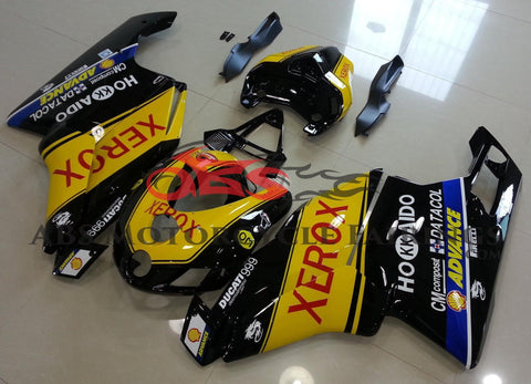 Ducati 999 (2003-2004) Yellow & Black XEROX Fairings